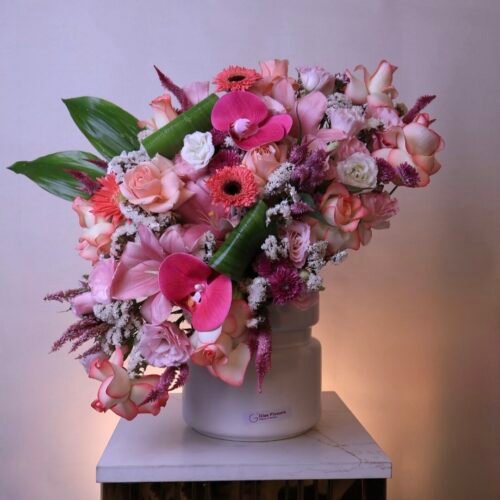 “فخارة البهجة - Baby Girl & Birthday Vase”