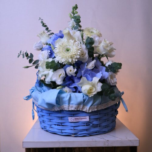 “سلة الأمير الصغير - Baby Boy Bloom Basket”