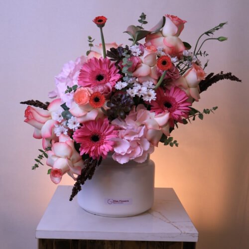 لمسة وردية - Pink Touch Bouquet